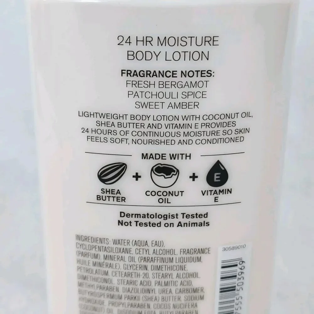 Bath & Body Works Classic Flannel Mens 24 HR Moisture Body Lotion 8oz New